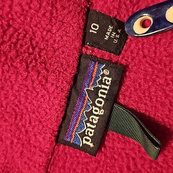 Vintage Patagonia Pink Fleece Made in USA - Picture 3 of 7